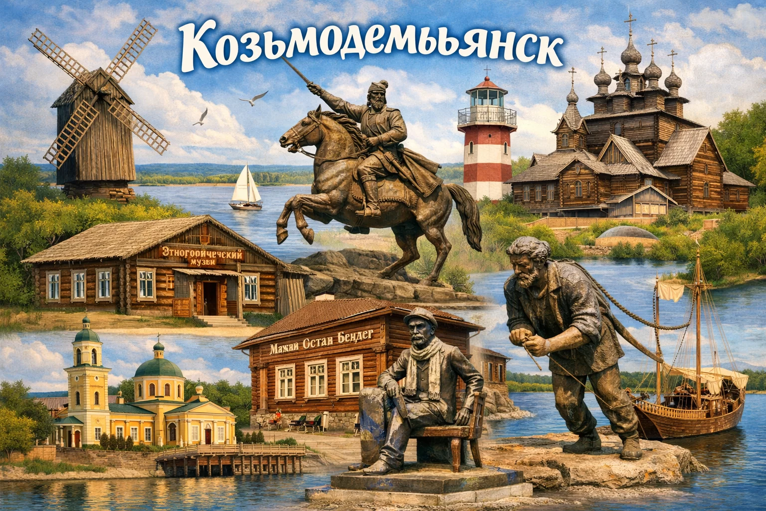 Козьмодемьянск Республика Марий Эл