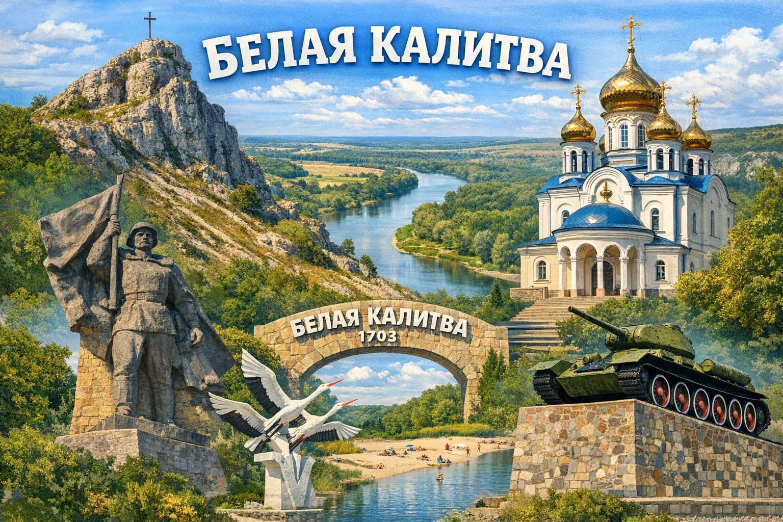 Белая Калитва Ростовская область