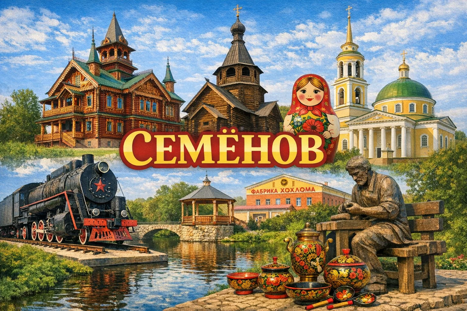 Семёнов Нижегородская область