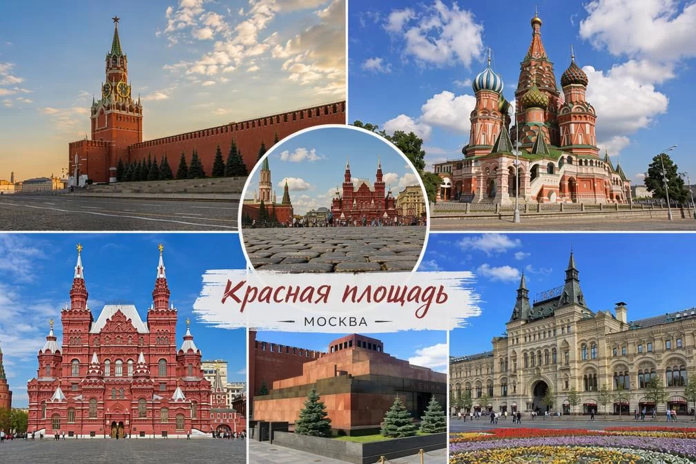 Красная площадь в Москве