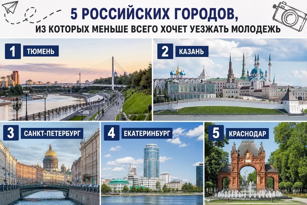 5 российских городов, где молодежь строит будущее
