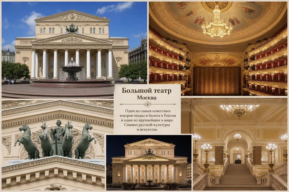Большой театр в Москве: история, архитектура и секреты