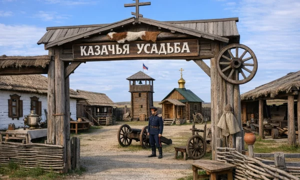 Этнографический музей &laquo;Казачья усадьба&raquo; в Аркаиме