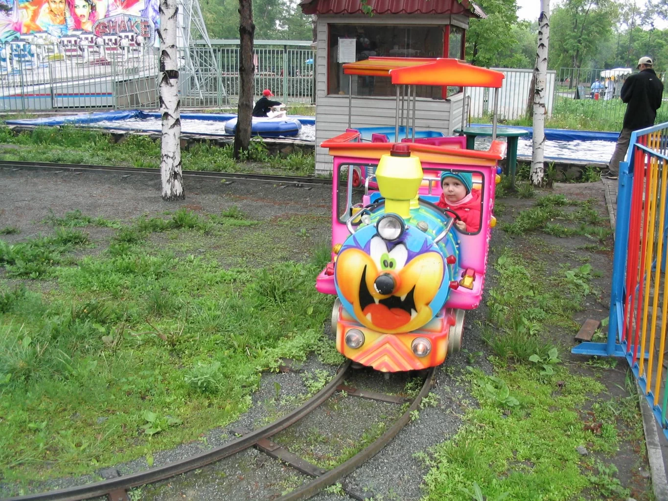 Детский паровозик