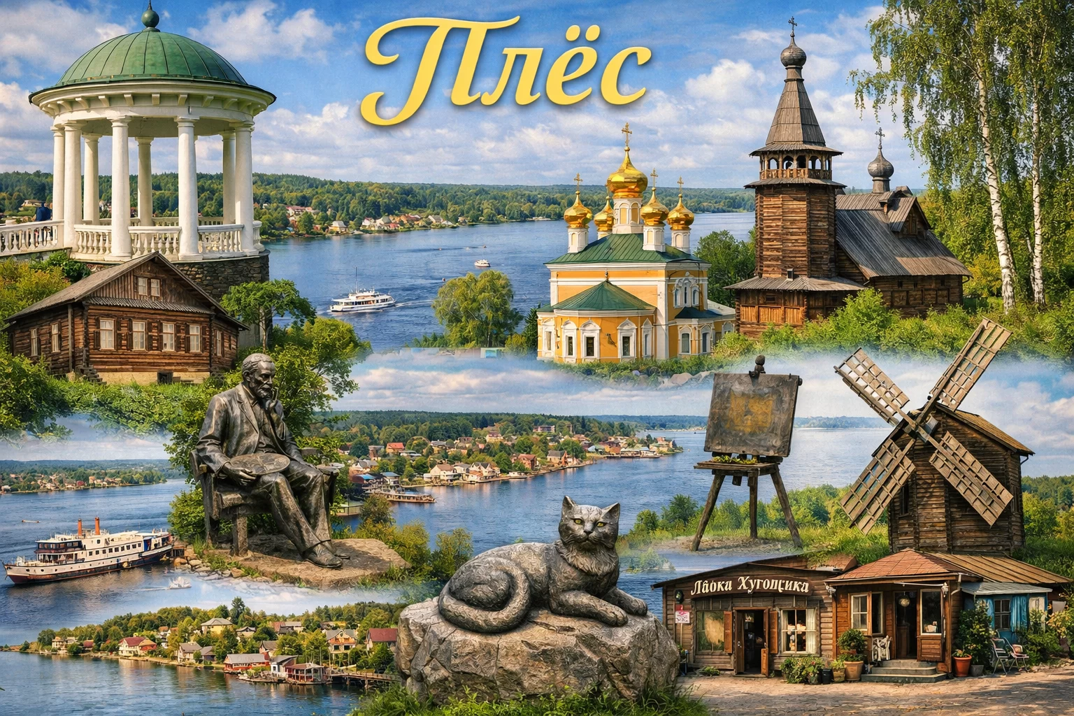 Плёс Ивановская область