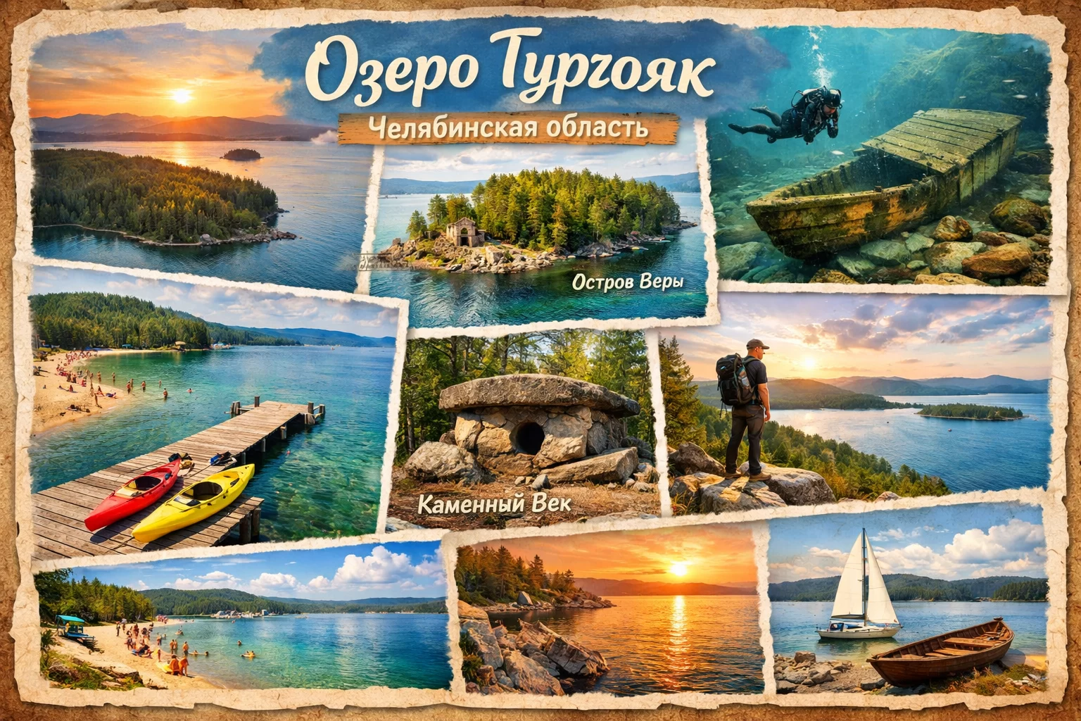 &laquo;Уральский Байкал&raquo;: Топ-5 самых интересных мест на озере Тургояк