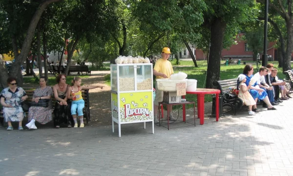 Продажа попкорна