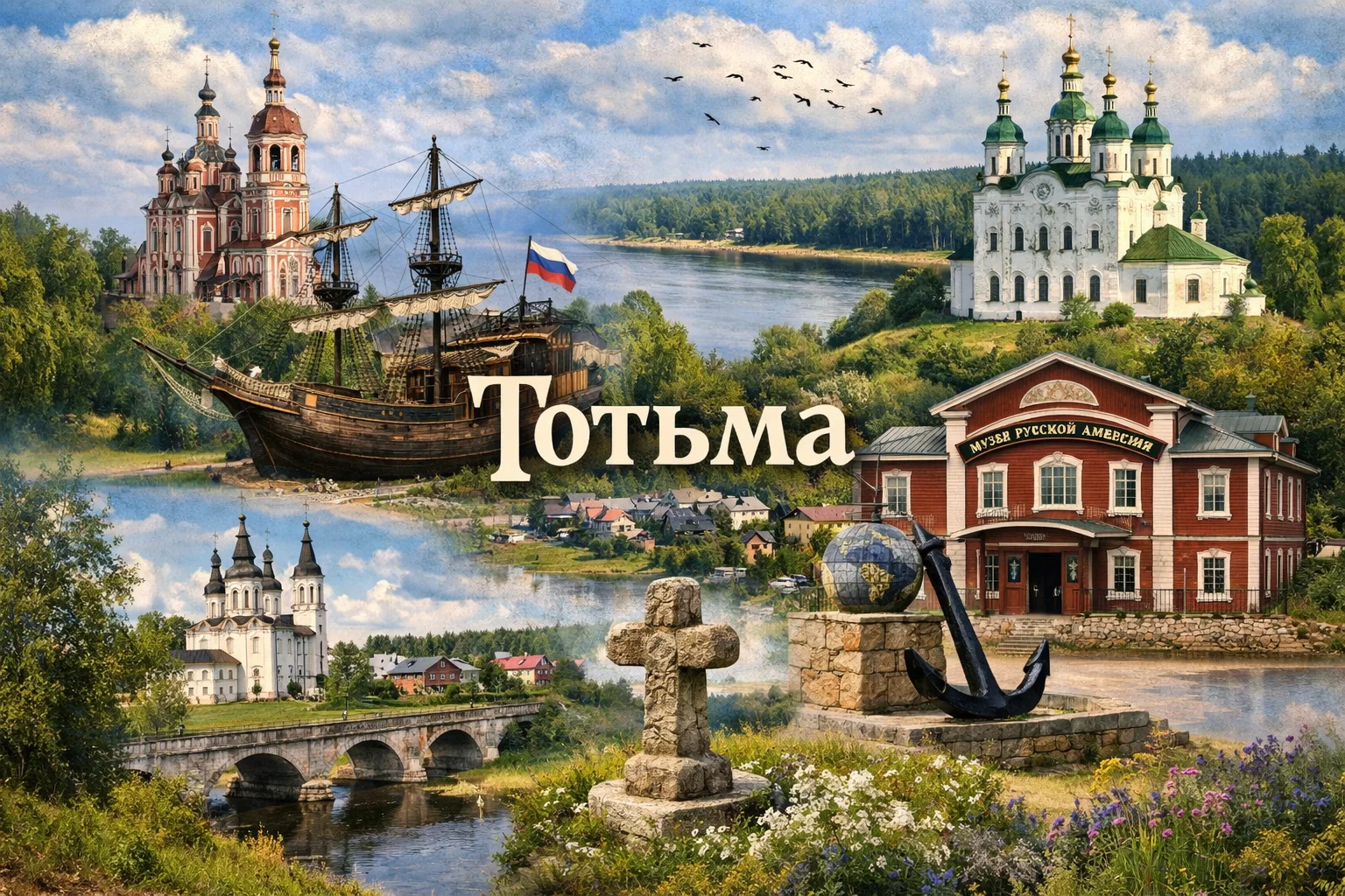 Тотьма Вологодская область