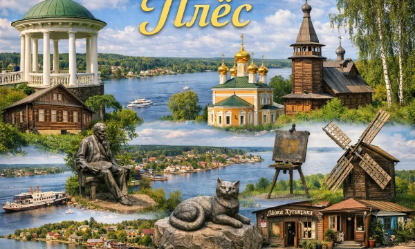 Плёс Ивановская область