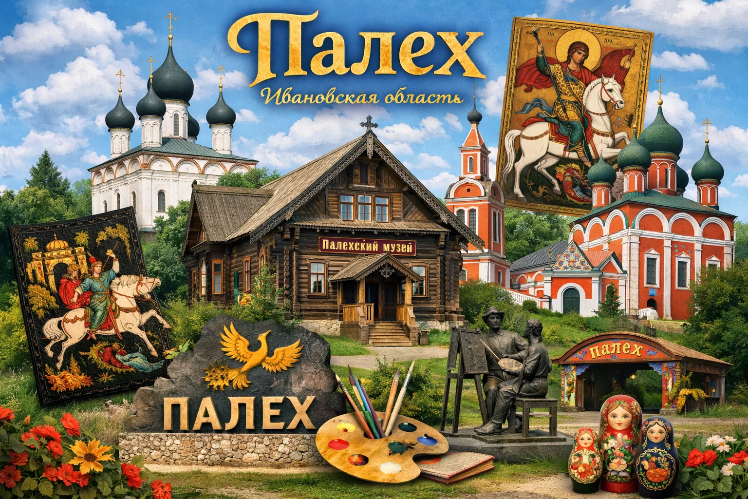 Палех Ивановская область