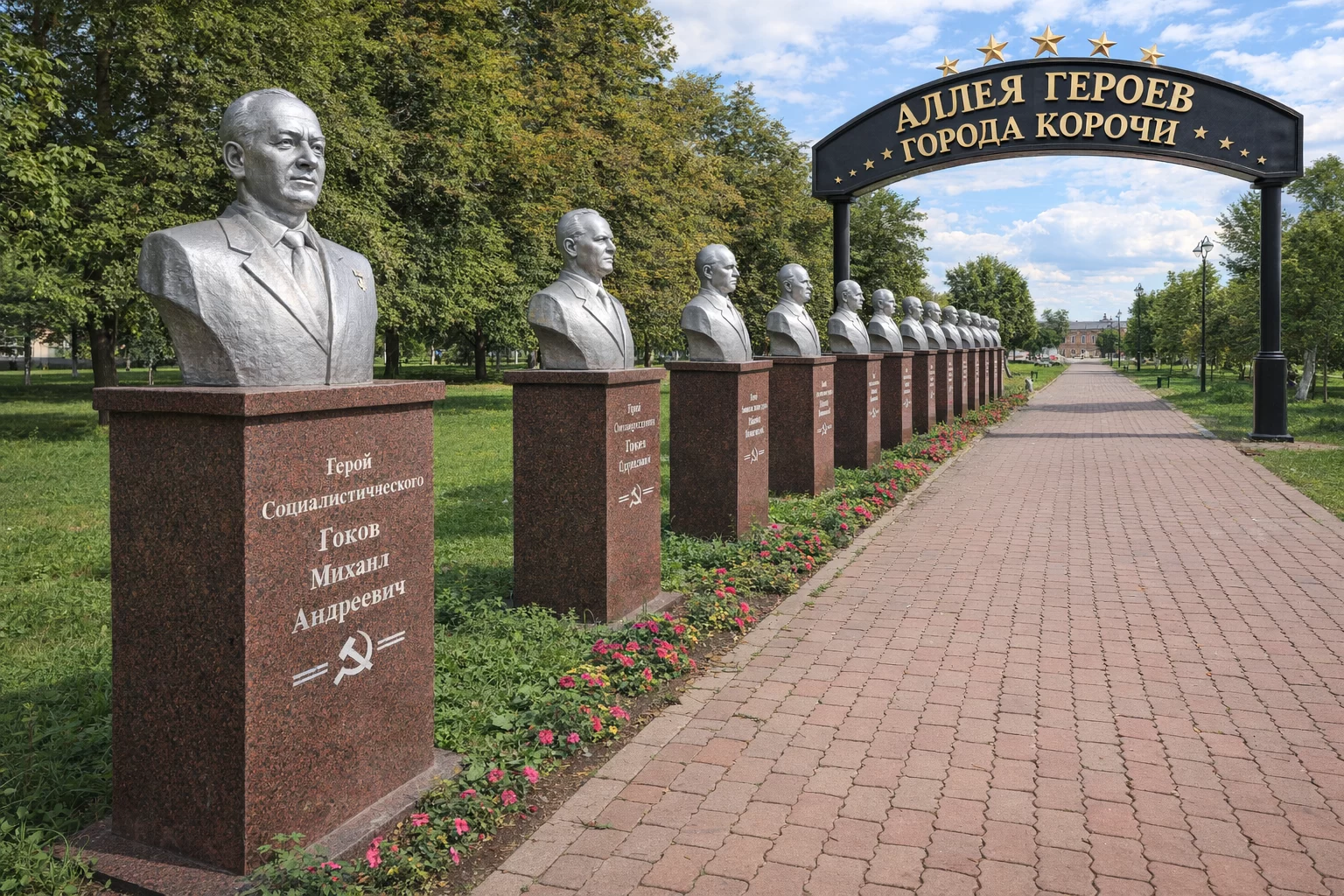 Аллея героев Корочи