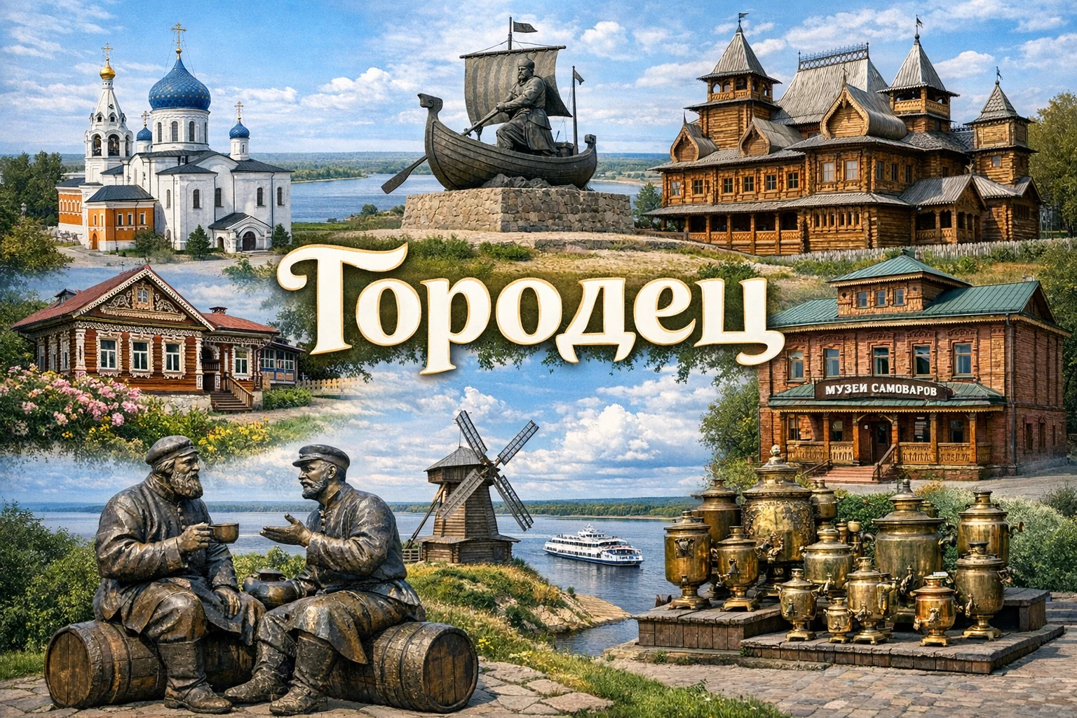 Городец Нижегородская область