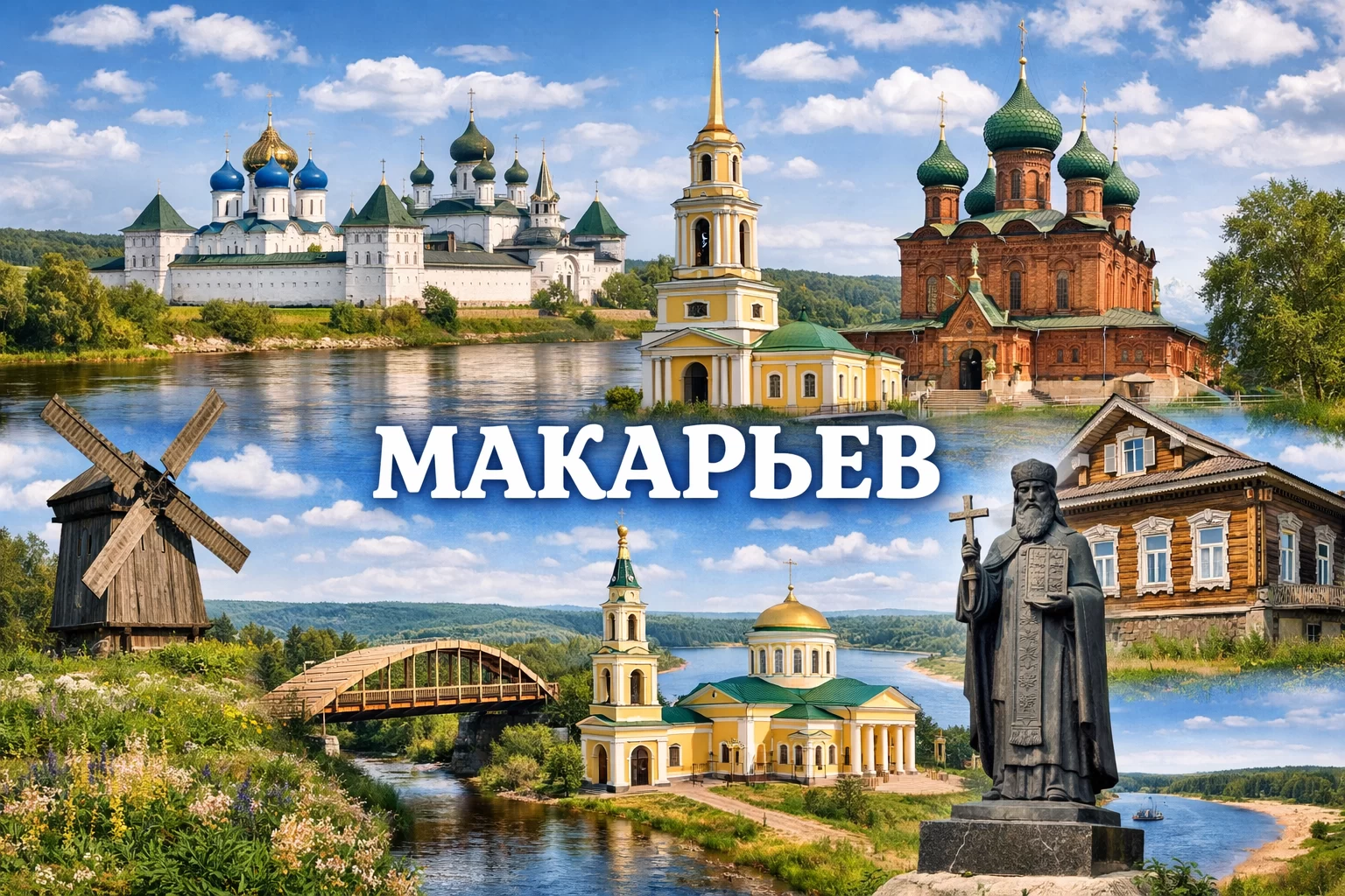Макарьев Костромская область