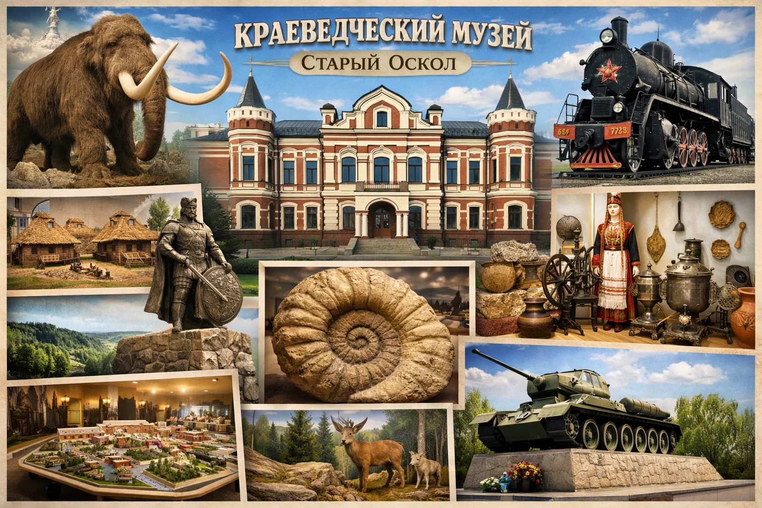 Краеведческий Музей в городе Старый Оскол