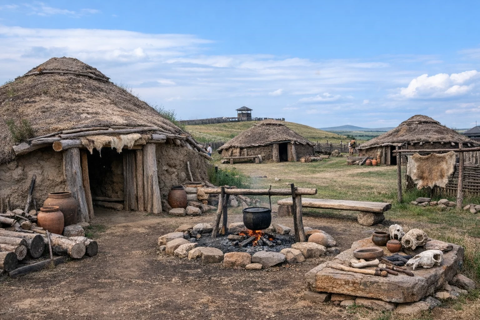 Музей &laquo;Жилища медно-каменного века&raquo; в Аркаиме