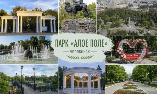 Парк &laquo;Алое поле&raquo; в Челябинске