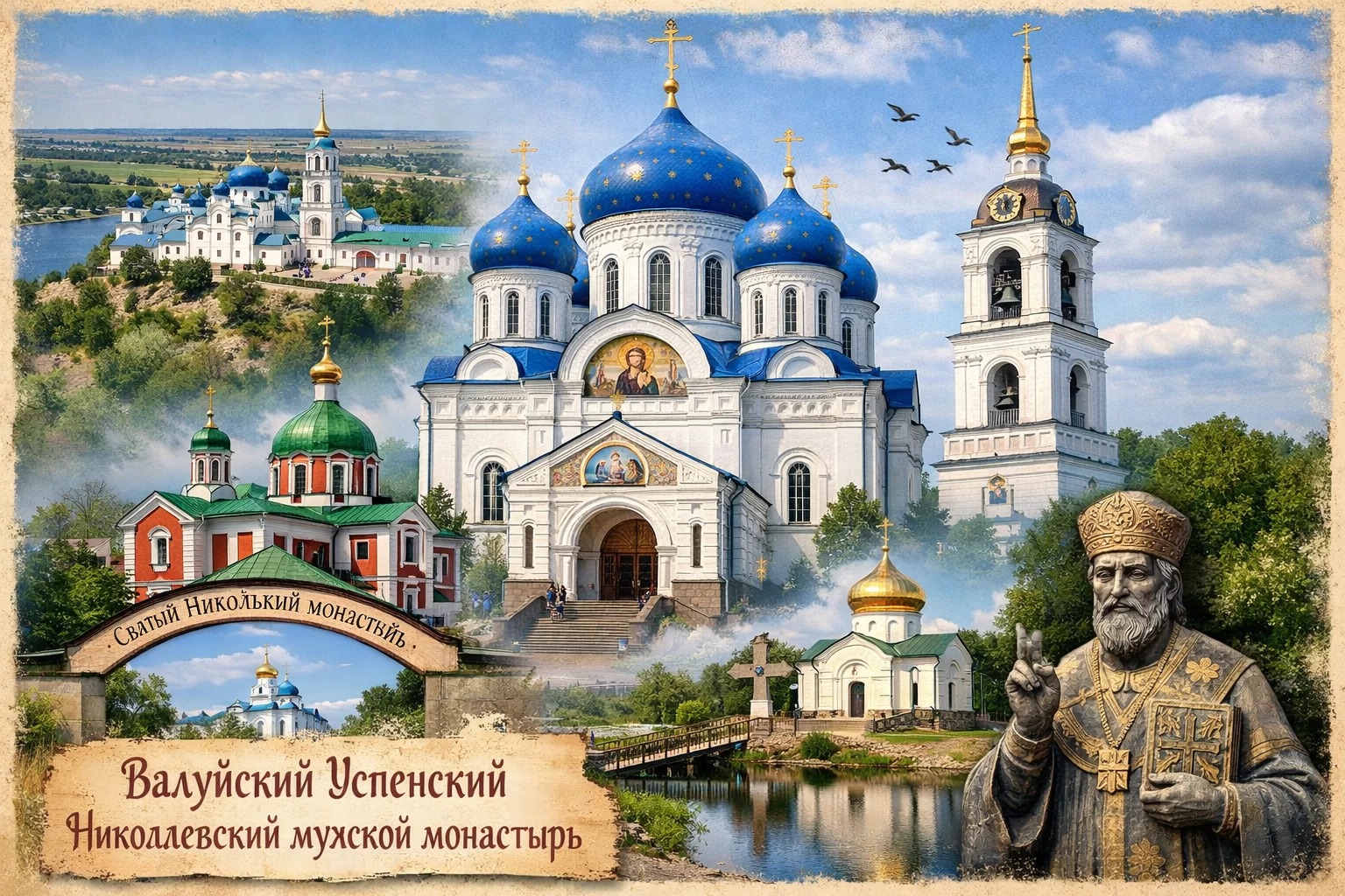 Валуйский Успенский Николаевский мужской монастырь