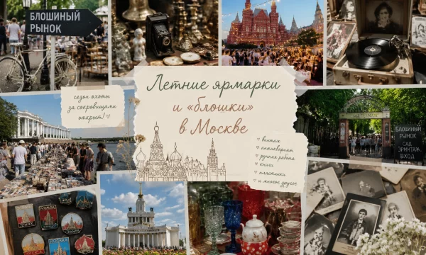 Летние ярмарки и &laquo;блошки&raquo; в Москве