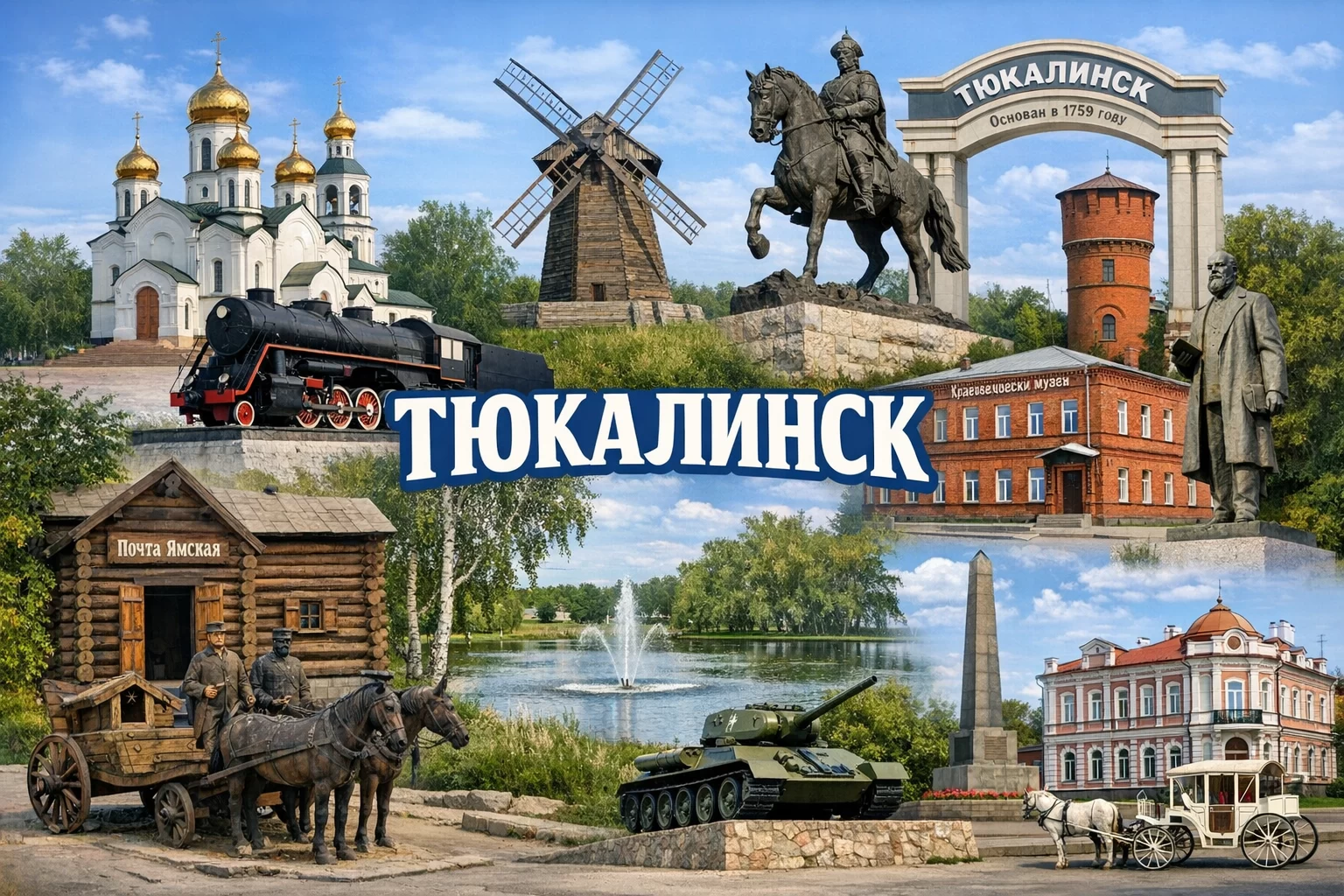 Тюкалинск Омская область