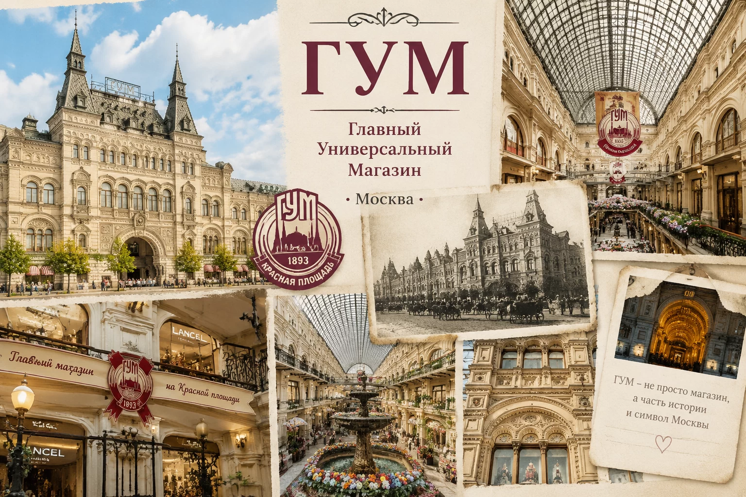 ГУМ в Москве: главный универмаг страны ГУМ в Москве: главный универмаг страны