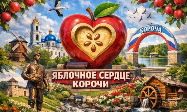 Яблочное сердце Корочи Белгородская область