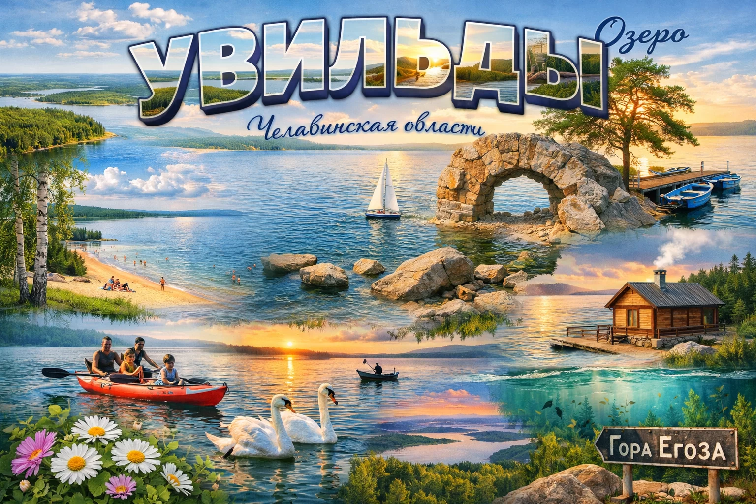 Жемчужина Южного Урала: Топ-5 интересных мест на озере Увильды