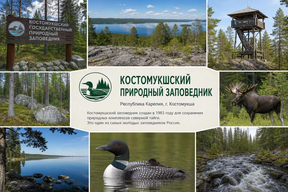 Костомукшский заповедник: Путеводитель