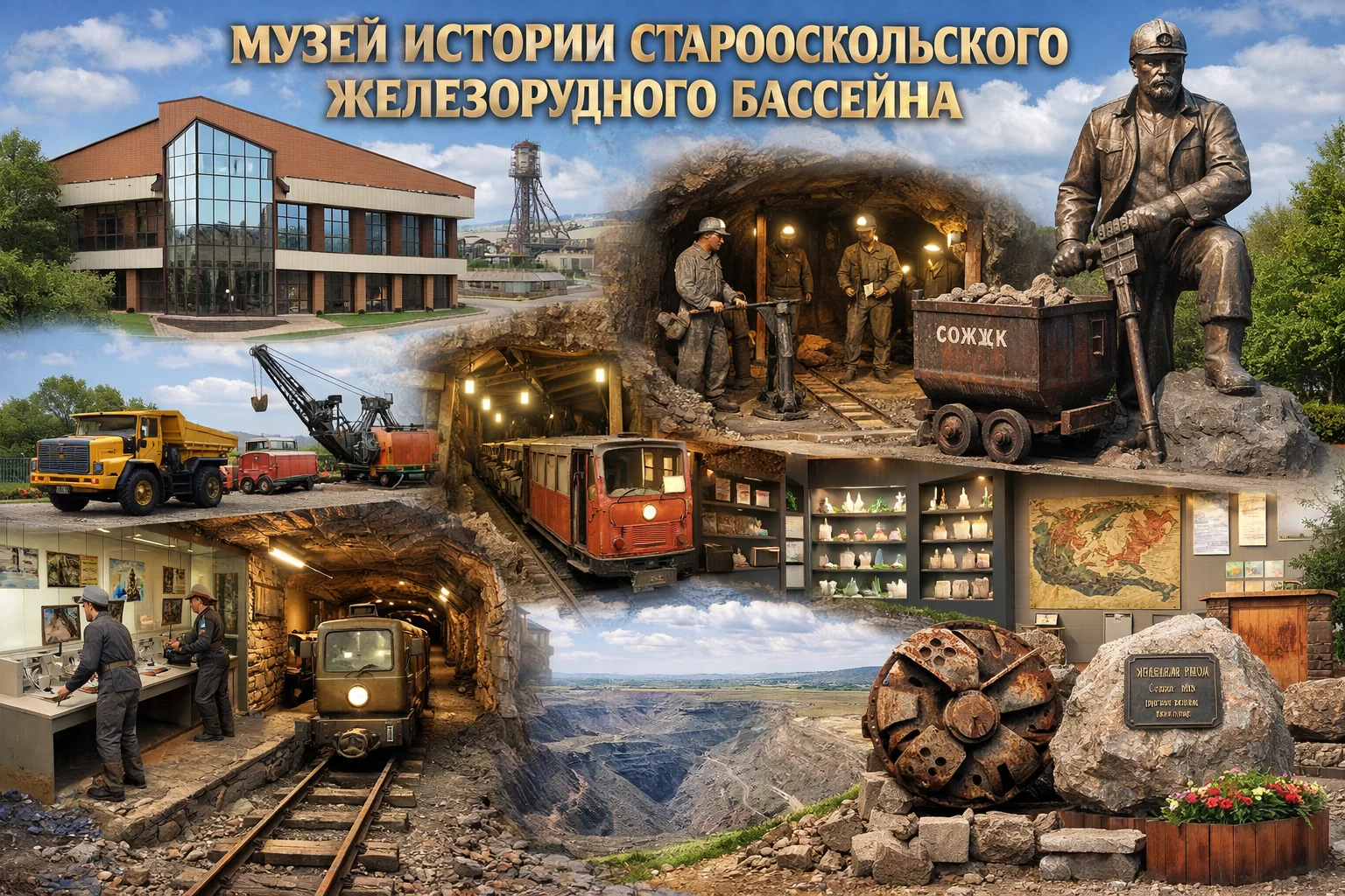 Музей истории Старооскольского железорудного бассейна в городе Старый Оскол