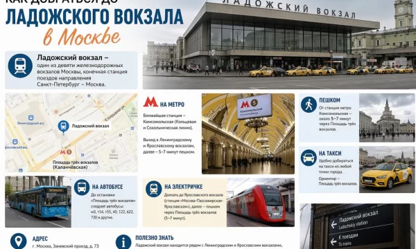 Как добраться до Ладожского вокзала в Санкт-Петербурге